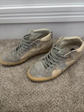 Golden Goose MID/STAR 38 High Top Sneakers